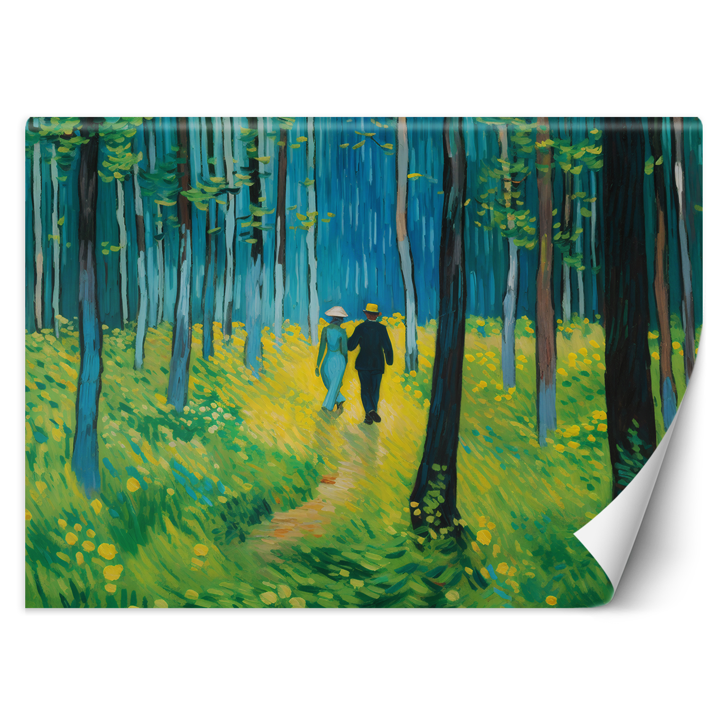 Fototapeta, Para w lesie - V. van Gogh 400x280