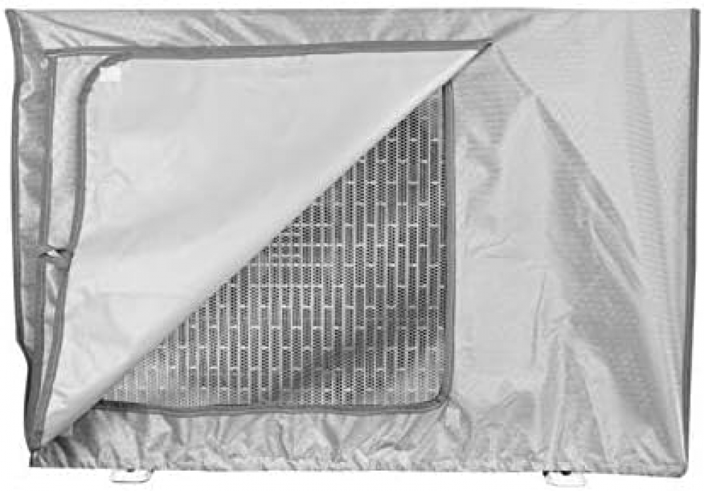 (80x32x55cm) pokrowiec na klimatyzator zewnętrzny, pyłoszczelny,