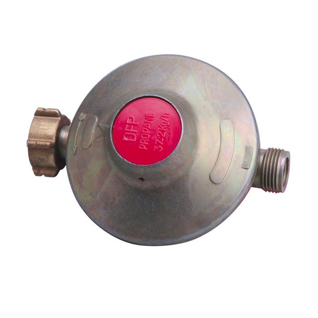 Détendeur fixe propane Gurtner 14530.02 débit 2kg/h 148mbar écrou bouteille sortie mâle 20x150mm