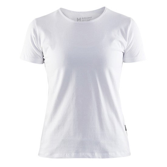 Tee-Shirt Femme Col Rond Noir Et Blanc à Motifs Floraux - Taille Petit, 100% Coton - Neuf Sans étiquette