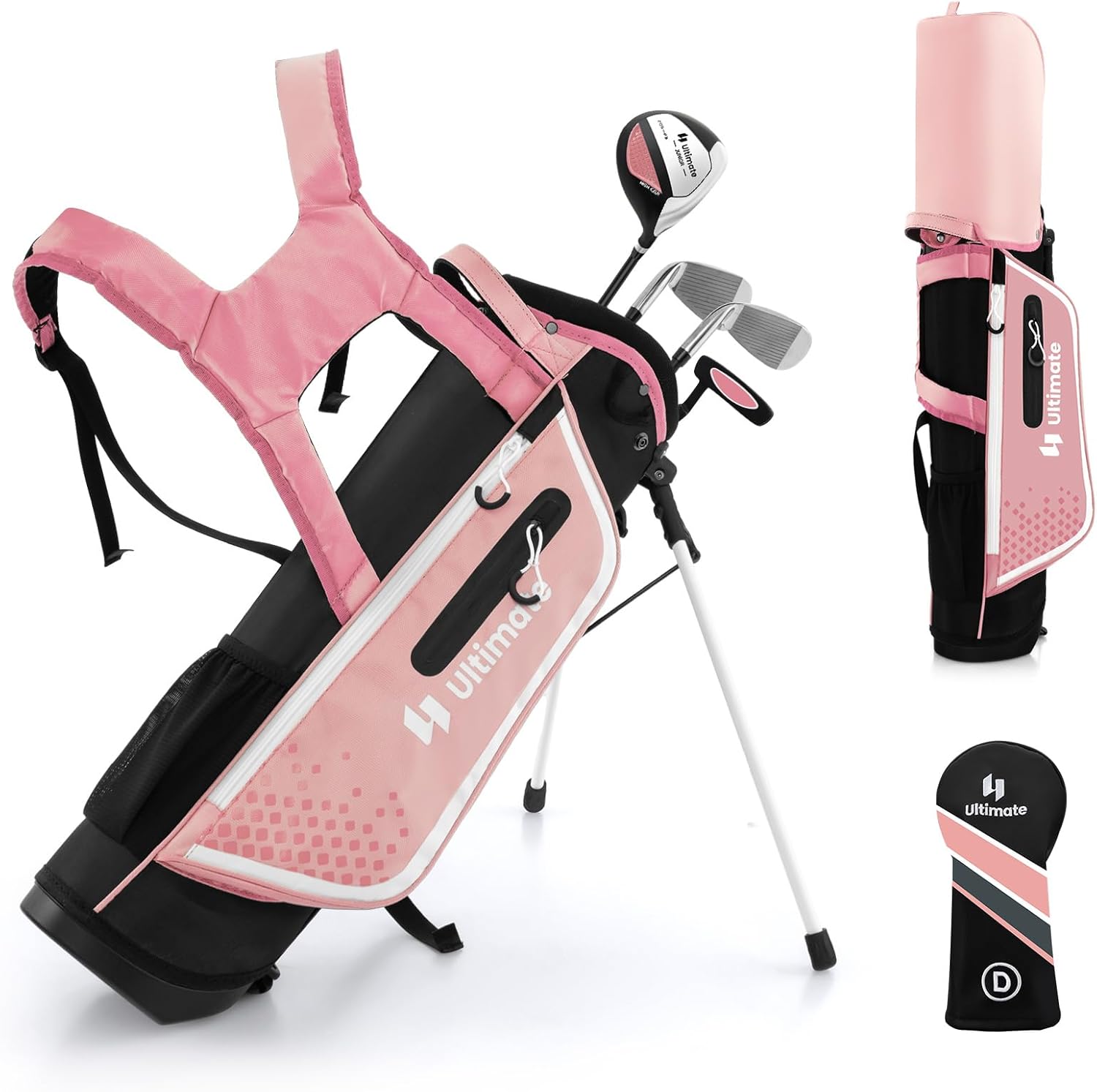 Mazze da golf per bambini, fairway, ferri 7, ferri S e putter