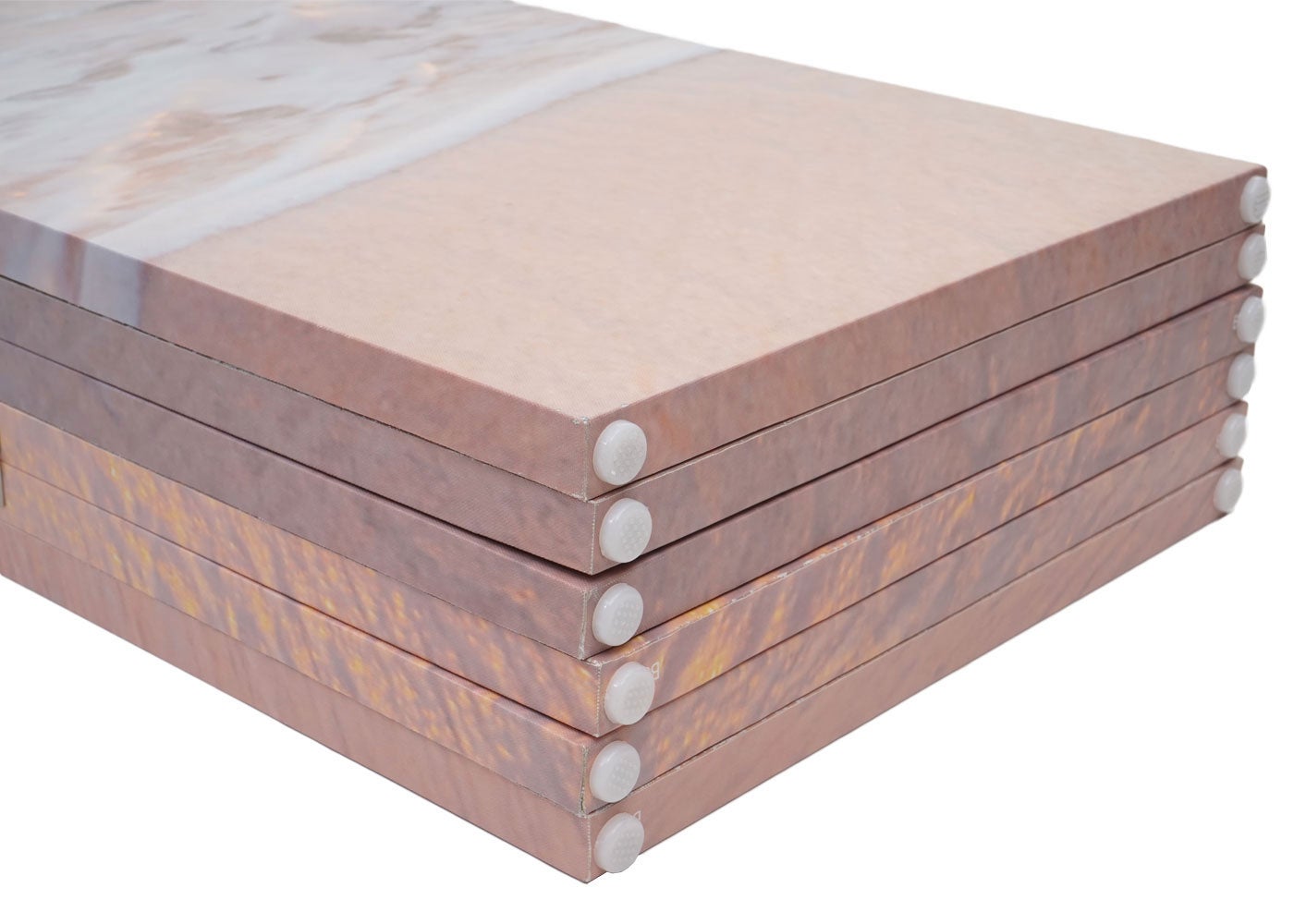 Paravento divisore doppia immagine HWC-A83 6 pannelli 244x180cm oceano - 6