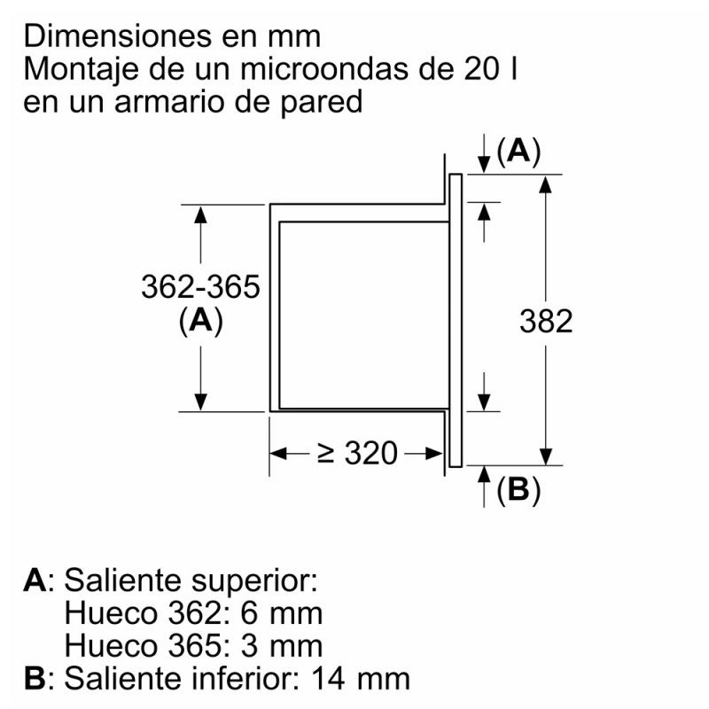 Micro-ondes Balay 3CG5142X3 20 L 800W - 4