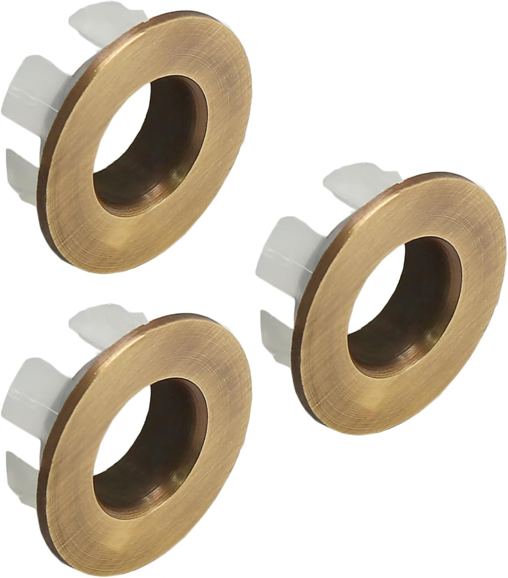 Lot De 12 Anneaux En D Métal Bronze 0,98" (25mm) - Pour Quincaillerie, Bricolage, Sellerie - Uxcell Neuf