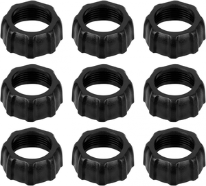 Lot De 10 Boutons Moletés En Laiton Avec Insert Fileté – M5 M6 M8 M10, Trou Traversant
