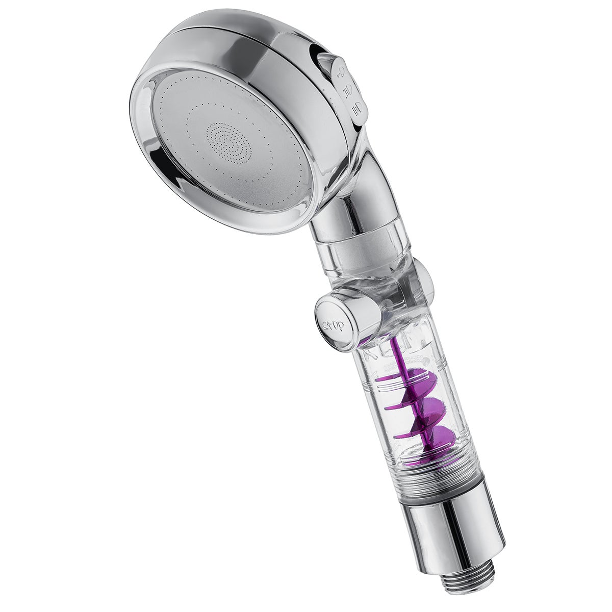 Soffione Doccia Con Filtro 25 Strati - 6 Modalità, Tubo 1,5 M, Alta Pressione, Risparmio Idrico