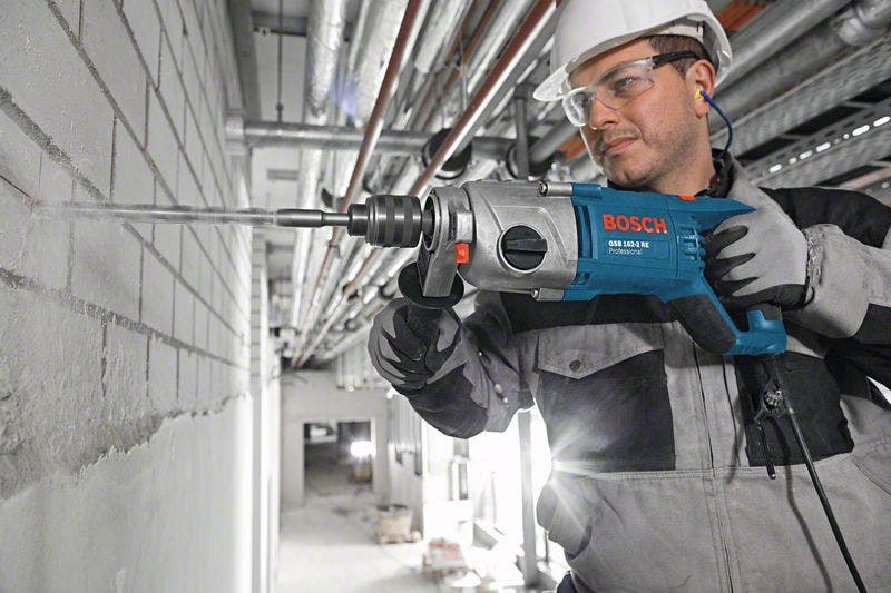 Wiertarka udarowa Bosch GSB 162-2 RE 1500W w walizce - 060118B000 - 2