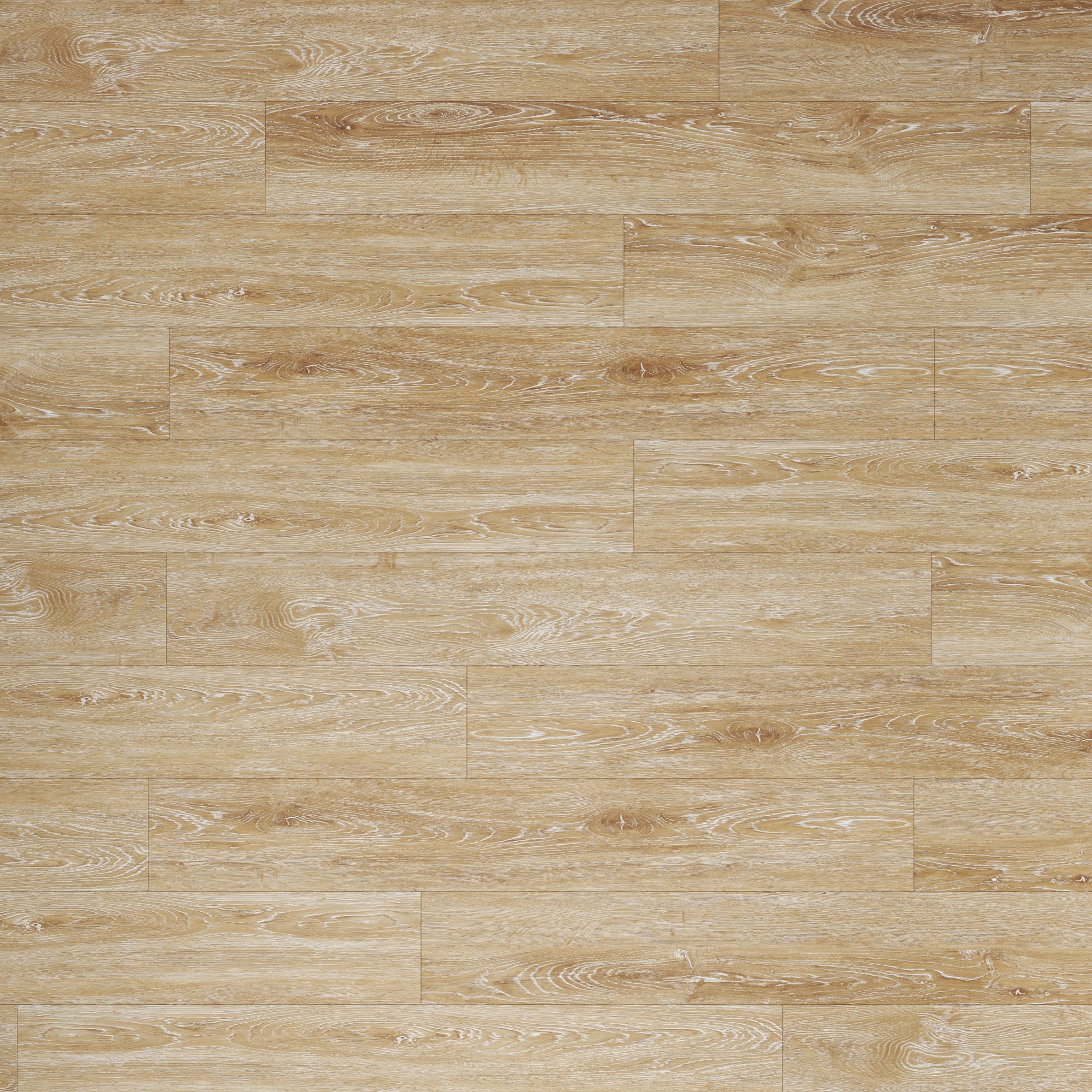 ARTENS - Échantillon de lame PVC - 28 x 15 cm - Sol PVC à clipser WHARTON2 avec sous-couche intégrée - INTENSO EXTREM - Effet bois beige naturel - - 2