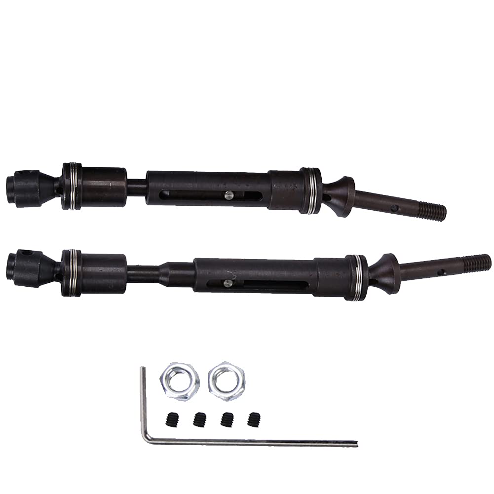Lot De 4 Arbres De Transmission CVD Bleu Pour Traxxas Slash Stampede Hoss 1/10 - Pièces RC Haute Performance