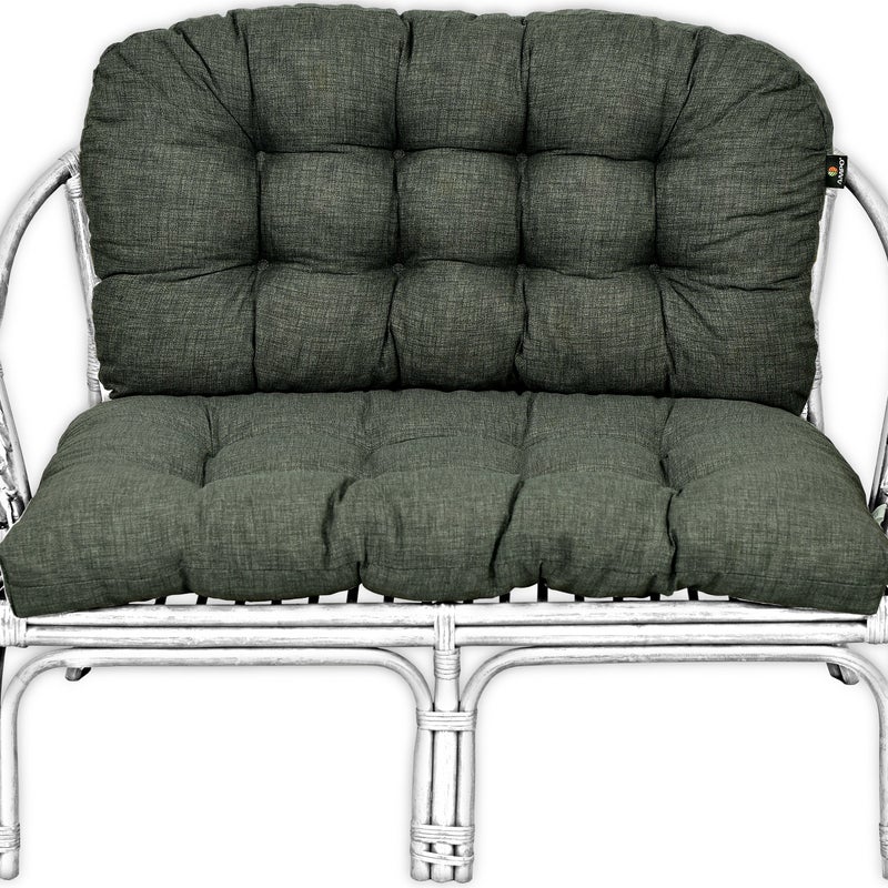 Poduszka na sofę rattanową AMPO antracyt 1 szt.