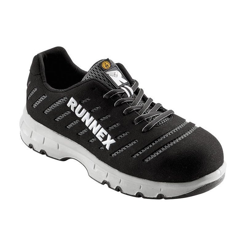 Reis BRYES-T-S1P_36 Chaussures De Sécurité YES Cuir Noir/Jaune Taille 36 - Bottes Cheville
