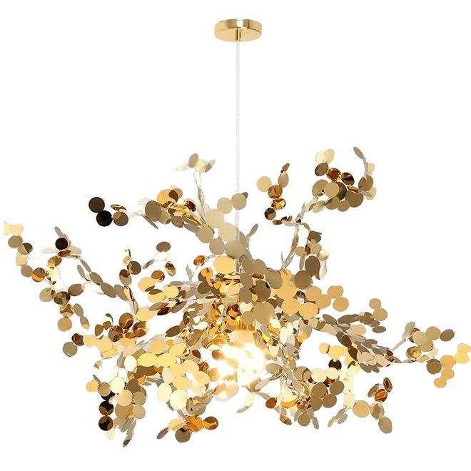 Lampa Sufitowa Wisząca Toolight App546-3Cp Złoty