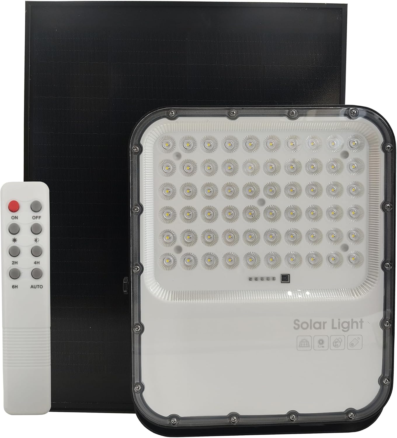 Tête de lampadaire solaire 20W 3000°K IP65 - MIIDEX - 100618