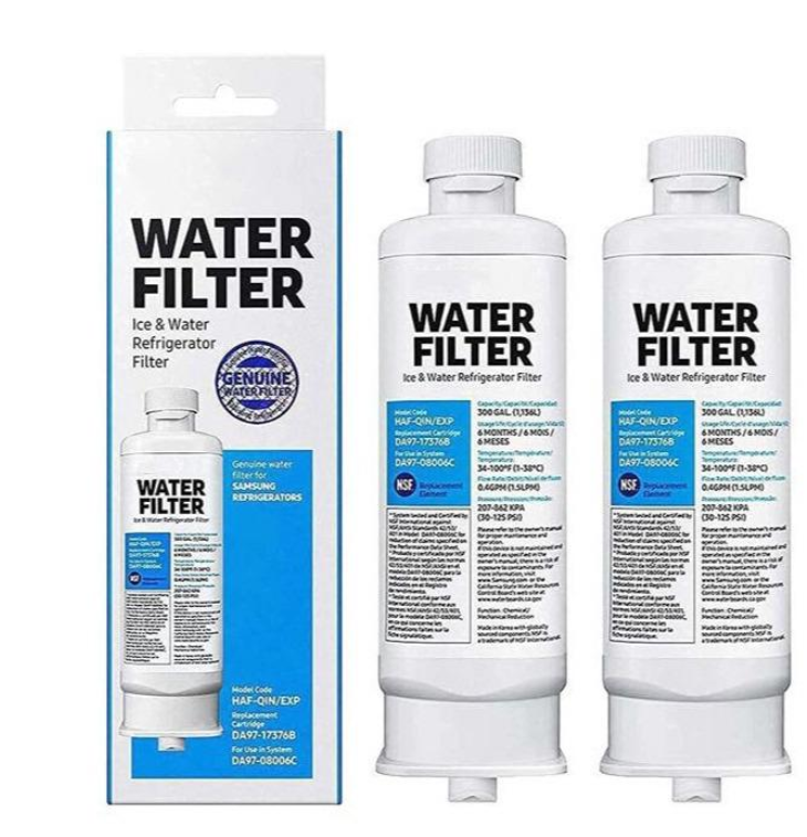 BELVITA Lot De 2 Filtres à Eau En Ligne Pour Camping-cars Et Marines, Réduit Le Plomb, Le Fluor Le Chlore Le Mauvais Gout Et Les Odeurs
