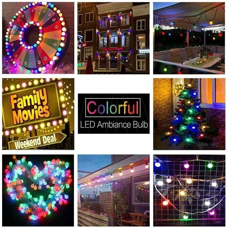 Ampola LED Ampola LED Colorida equivalente a AC Baioneta Lâmpadas ...