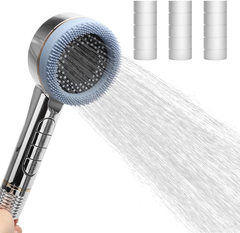 Douchette Pommeau De Douche Anti Calcaire Pommeau De Douche Helice Haute Pression Pivotant A 360 Avec 6 Filtres 94763086 Douchette Pommeau De Douche Anti Calcaire Pommeau De Douche Helice Haute Pression Pivotant A 360 Avec 6 Filtres 94763086