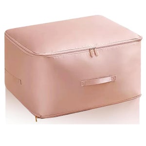 Borsa portaoggetti per piumino rosa, borsa portaoggetti per