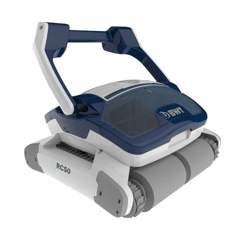 Robot limpiafondos eléctrico BWT RC50 para piscina con limpieza de ...