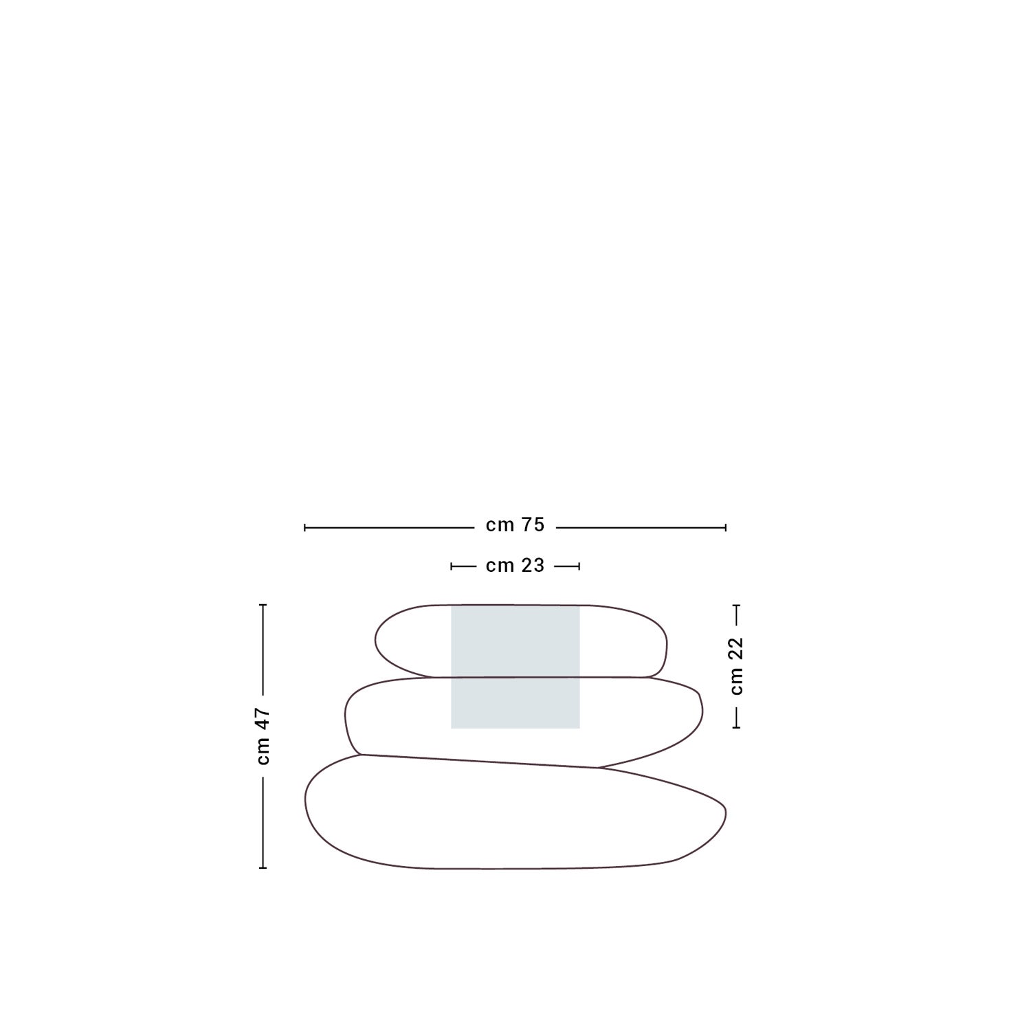 Pot de fleurs en résine 75X62cm couleur Blanc mod. Eden Pot - 3