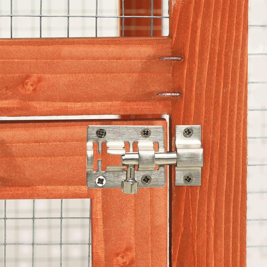 Credenza 140 x 63 x 120 cm in legno massello di abete 02_0000580 - 2