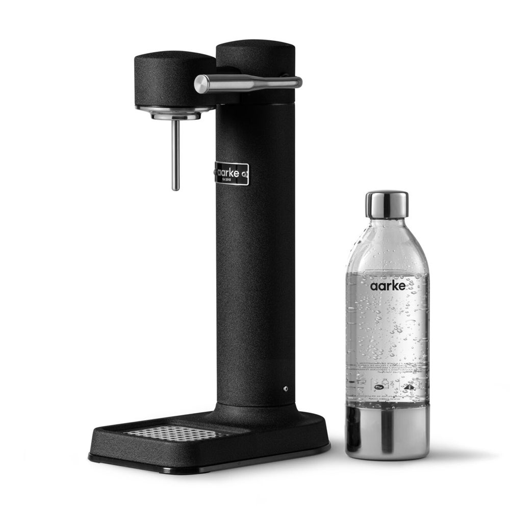 Adattatore In Plastica Nera Per Bottiglia Di Vetro AARKE – Per Carbonatore AARKE 1-3