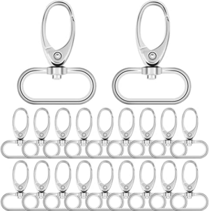 Mini Moschettone 20 Pezzi O Ring A Molla Moschettone Rotondo Portachiavi Clip A Mini Moschettoni - Foto 4