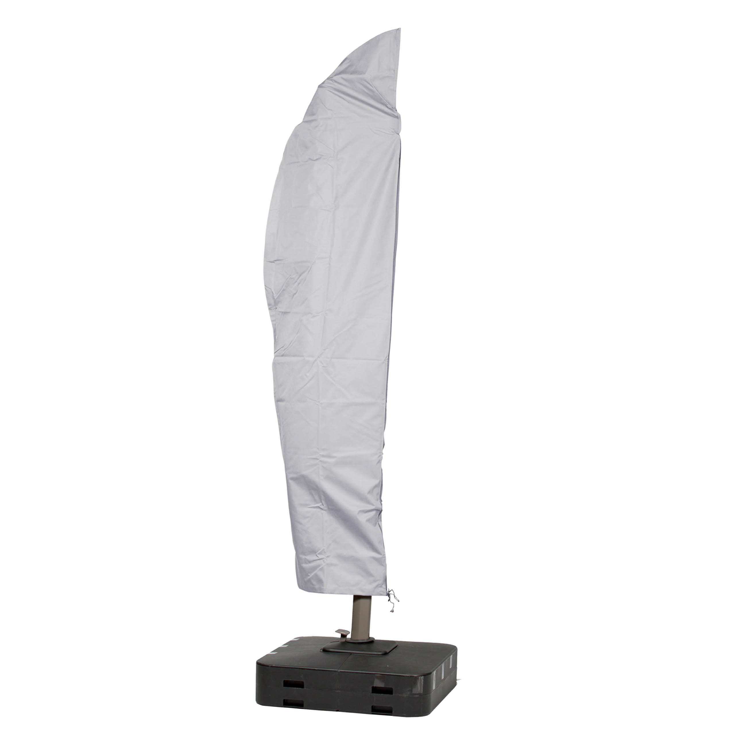 Mehr Garten - Pokrowiec na parasol Premium PROTECT, zakrzywiony stelaż, 265(wys.)x40/70/50(szer.) cm I okrągły parasol do Ø 350 cm I pokrowiec ochronn