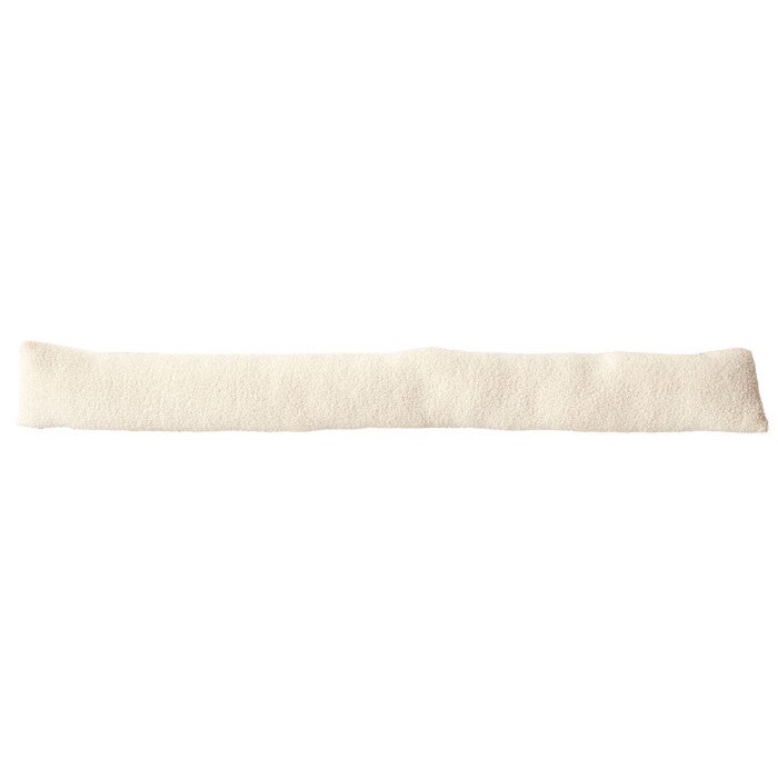 Beautissu Boudin Bas De Porte 100x10cm Coton - Isolant Thermique Et Phonique - Pour Porte/Fenêtre, Économie D'Énergie, Crème
