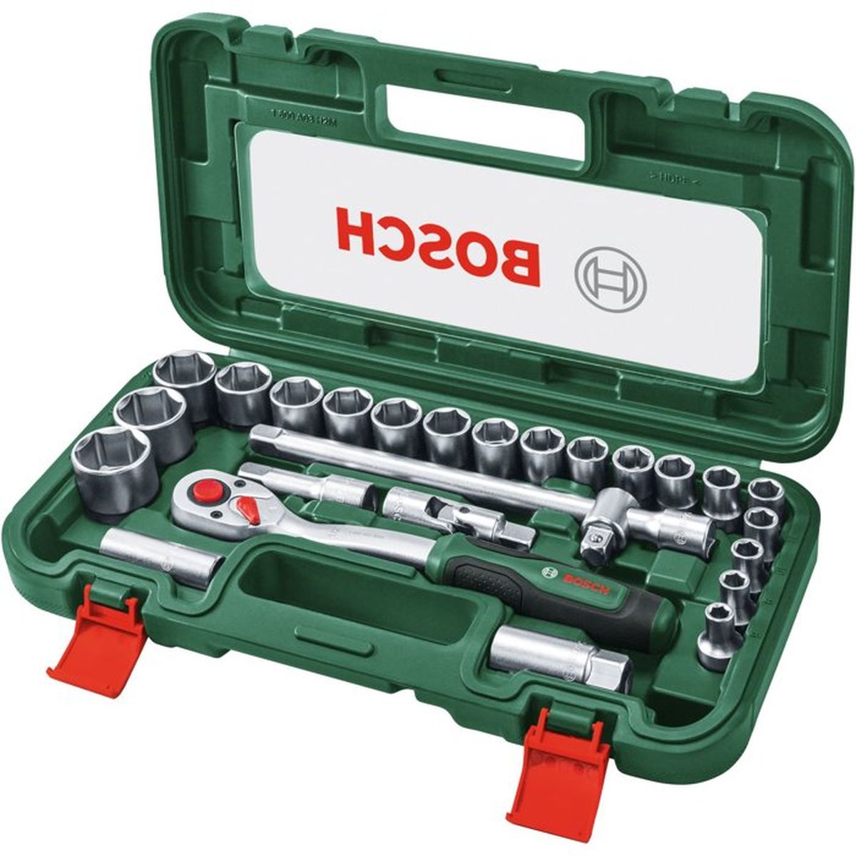 Bosch Juego De Llaves De Carraca De 1/2, 26 Piezas , Leroy Merlin