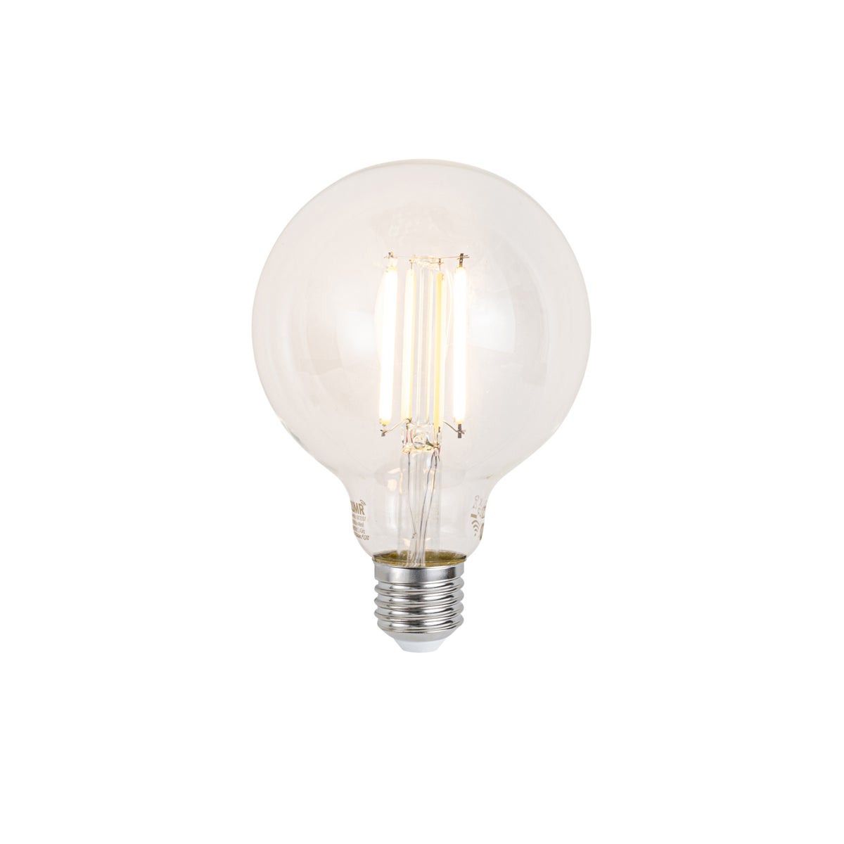 Lampada a sospensione smart bianca 50cm 3 luci incl. 3 Wifi G95 - Plu - 2