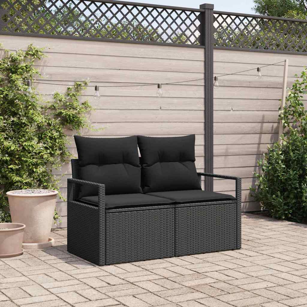 Sofa Ogrodowa z poduszką 120 x 62 x 69 cm polirattan vidaXL