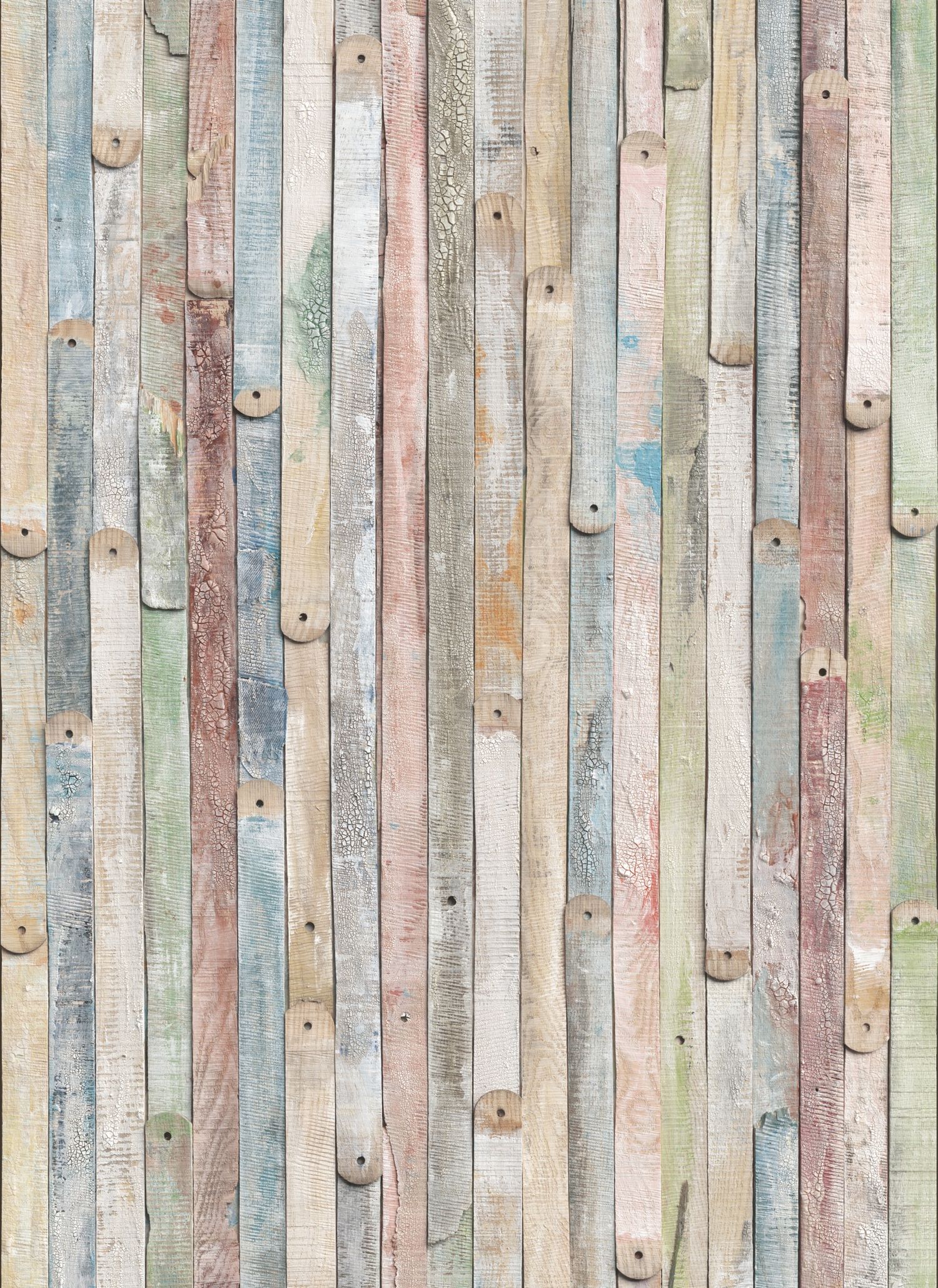 Fotomural vintage wood multi color - 184 x 254 cm - komar