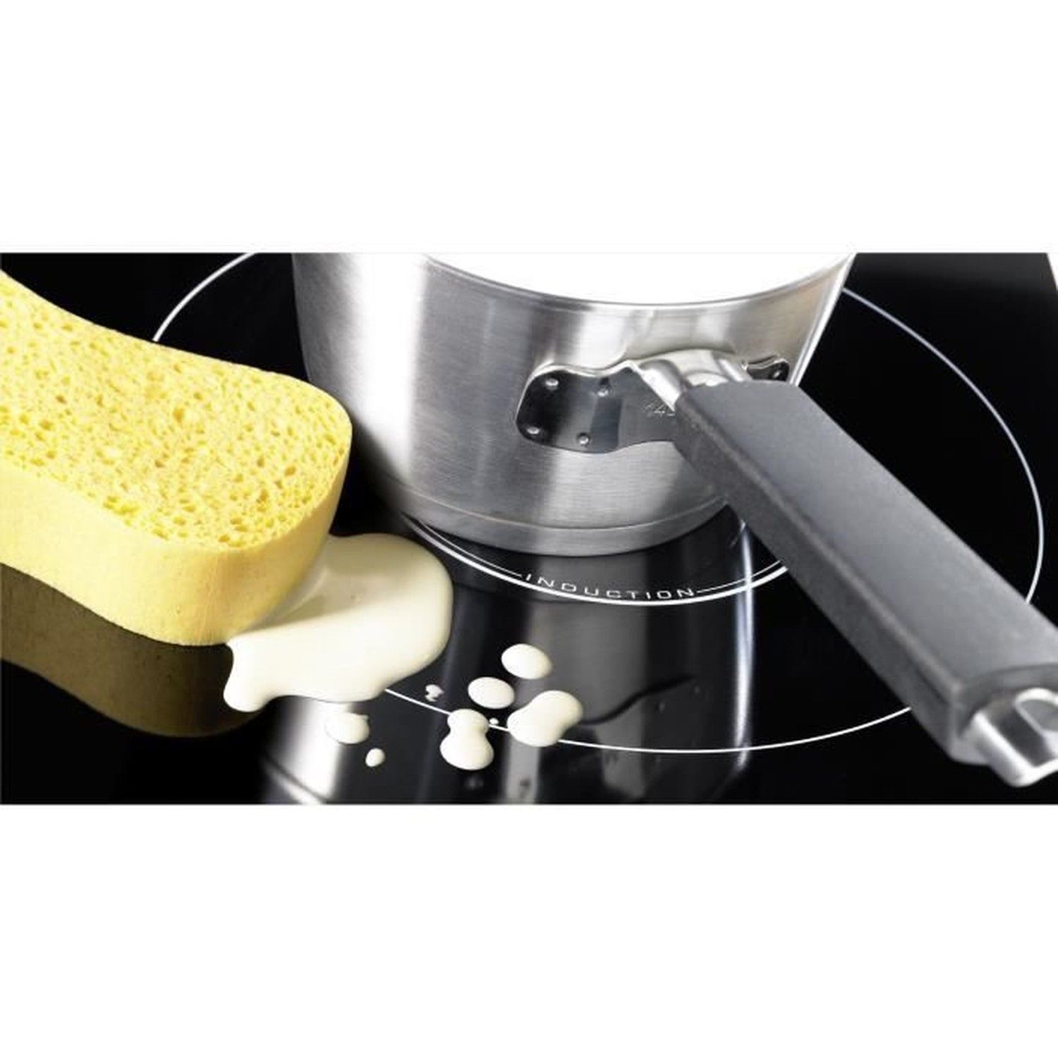 Plaque à induction BRANDT - 2 foyers - 3400 W - TI2FSOFT - 5