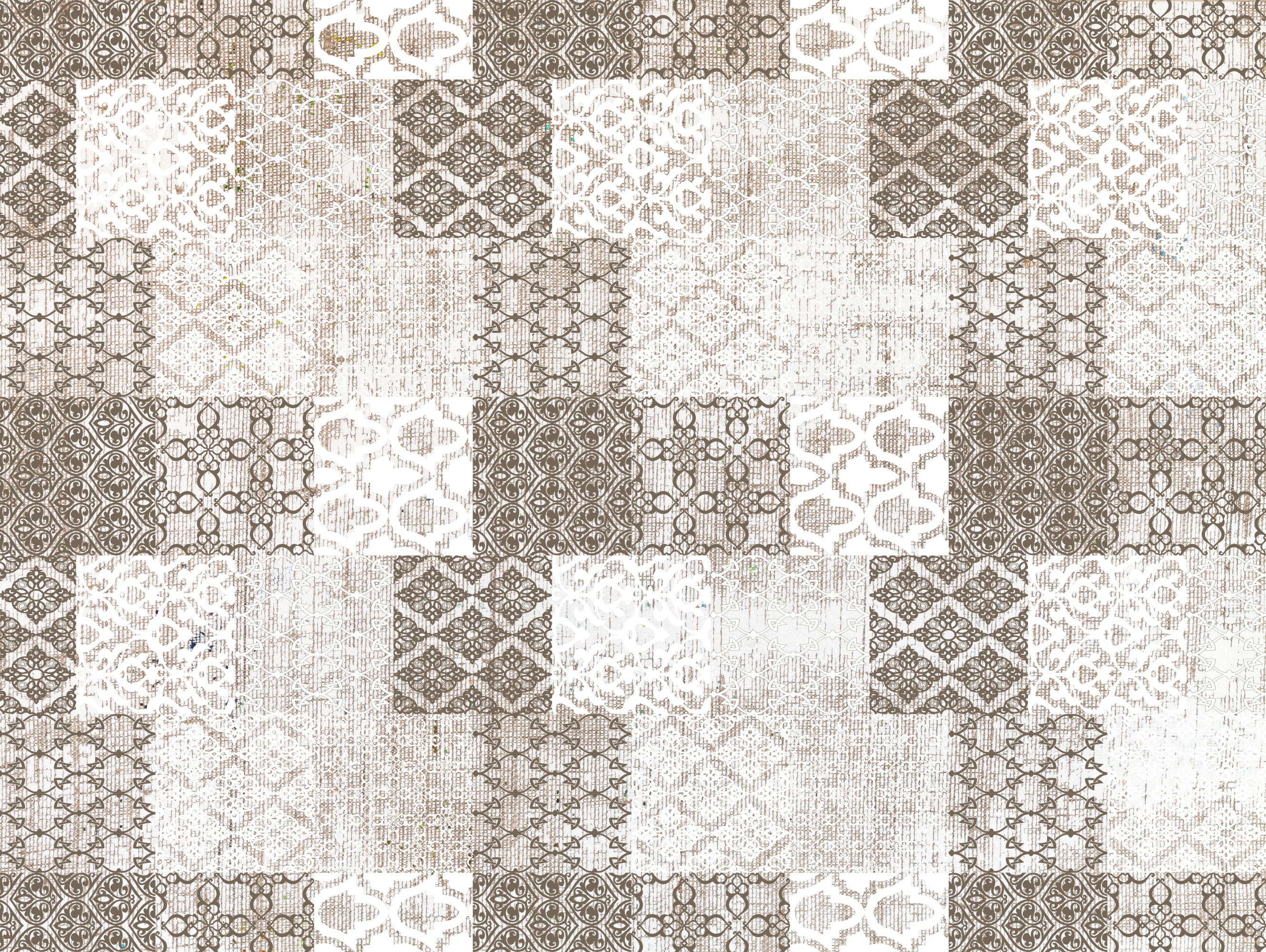 Alfombra de vinilo, omaira 200x266 cm - pvc antideslizante, lisa impresa, vinilica para cocina o salón, lavable