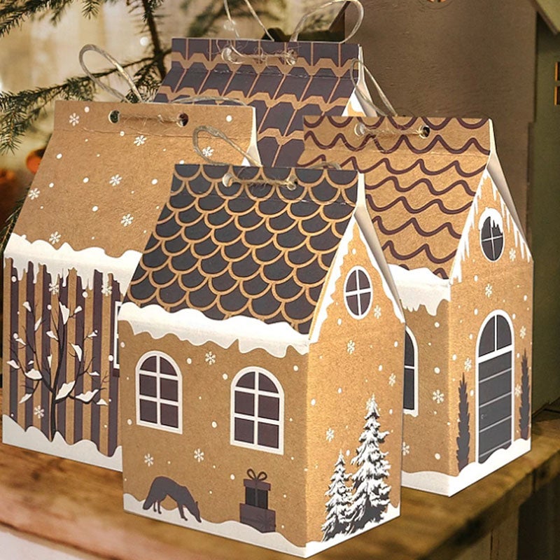 Wiszący kalendarz adwentowy na rok 2025 – 24 ponumerowane pudełka z niespodziankami | Dekoracje ścienne DIY, świąteczne upominki na imprezę - 3