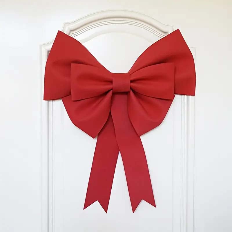 2 un Laço Vermelho Extra Grande em EVA leve e durável – Decoração Natal, Casamento, Dia dos Namorados, Ano Novo, Presente ou Casa - 9