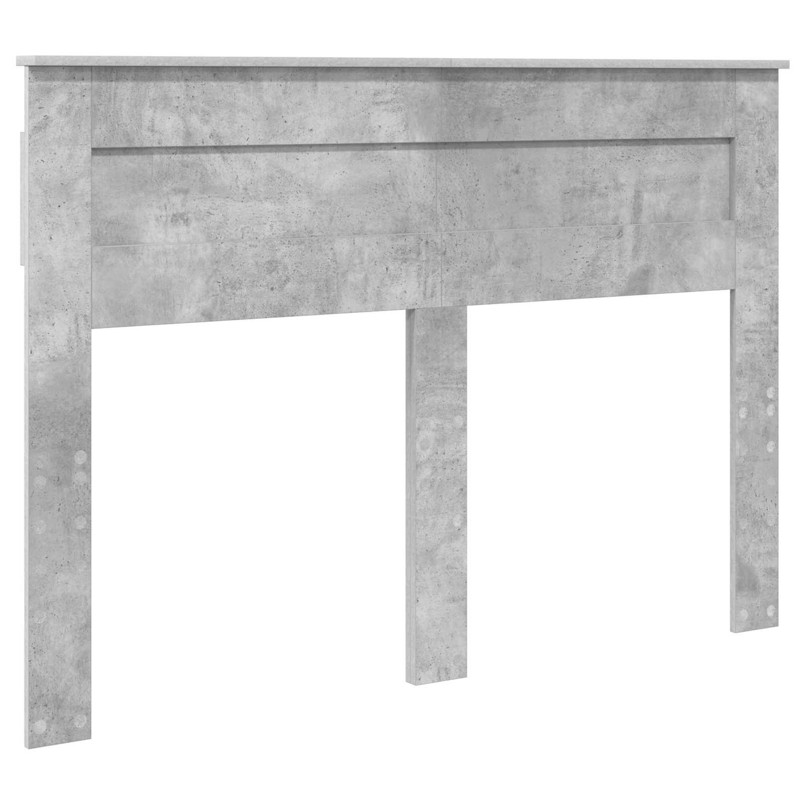 Cadre de lit béton 140 x 200 cm en bois de pin massif - 6