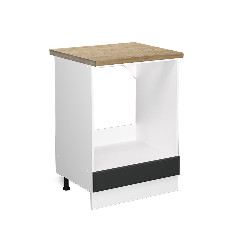 Vicco Szafka kuchenna R-Line, Antracytowy domek wiejski, 60 cm , BP Dąb