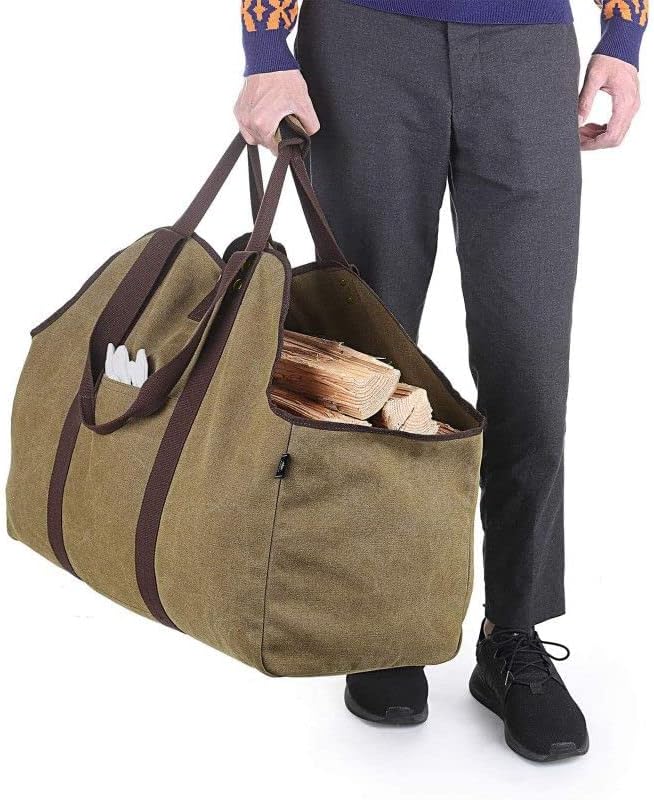 Grand Sac à bûches 60cm x 30cm x 50cm - 2