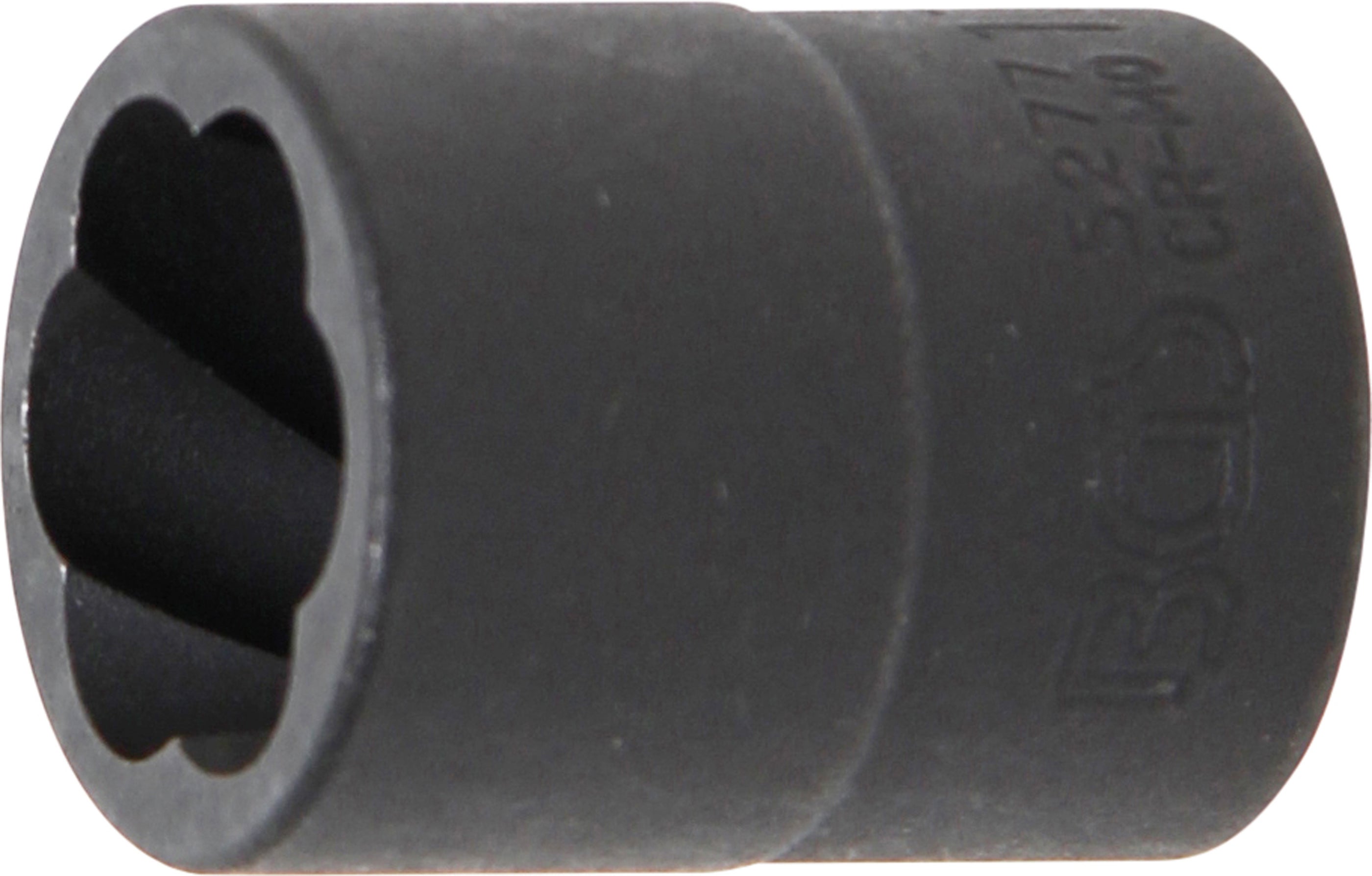BGS Nasadka udarowa do śrub ze spiralnym profilem / Wykrętak do śrub z napędem kwadratowym wewnętrznym 10 mm (3/8") SW 17 mm - 5277