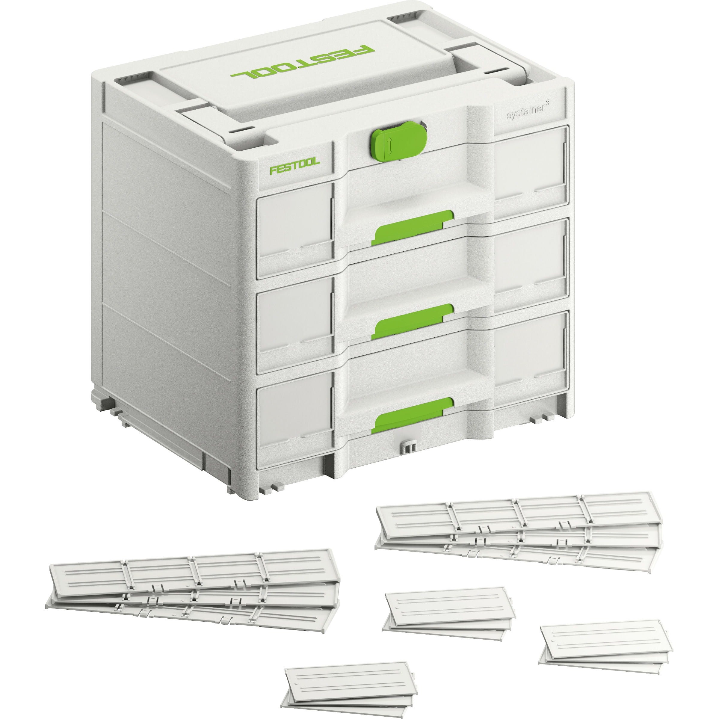Festool - Sortainer SYS3-SORT/3 M337 avec 3 tiroirs - 577769 - 2