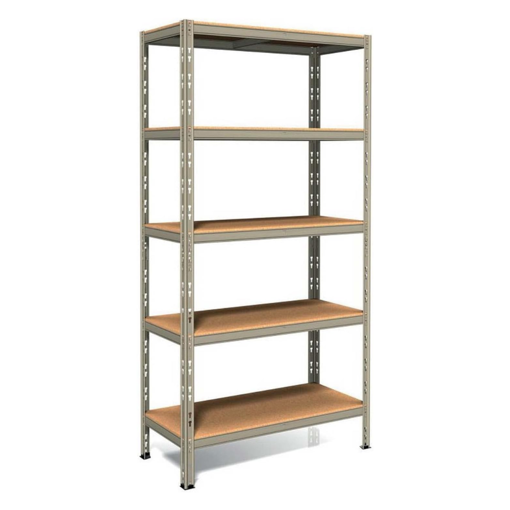 Scaffale metallico zincato - Rapid5 – cm. L.120xP.50xH.200 (4 Ripiani) / (KIT 3PZ