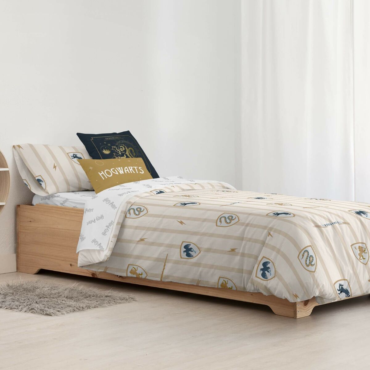 Copripiumino Harry Potter Hogwarts Classic Multicolore 180 x 220 cm Singolo - 3