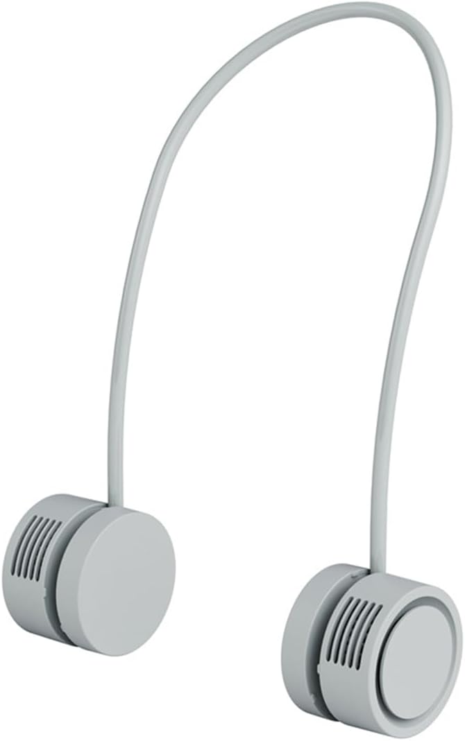 Ventilateur Personnel à Clip RANRAO - Mini Ventilateur De Cou Portable Rechargeable 900mAh