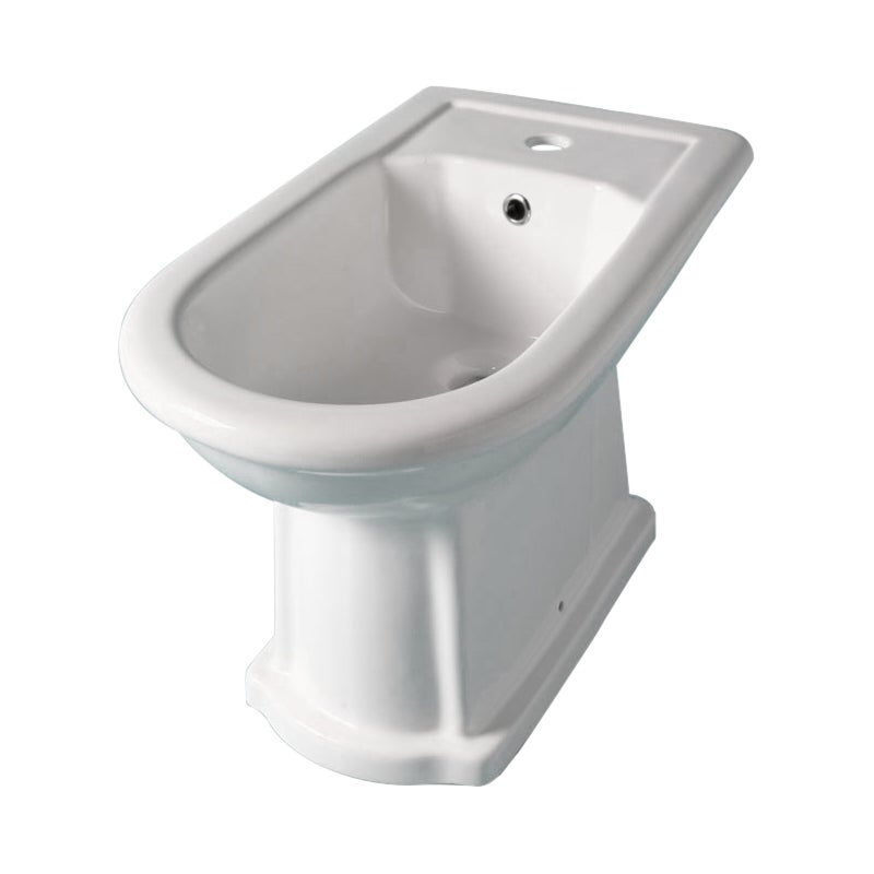 Bidet rétro à poser blanc Ramses - 4