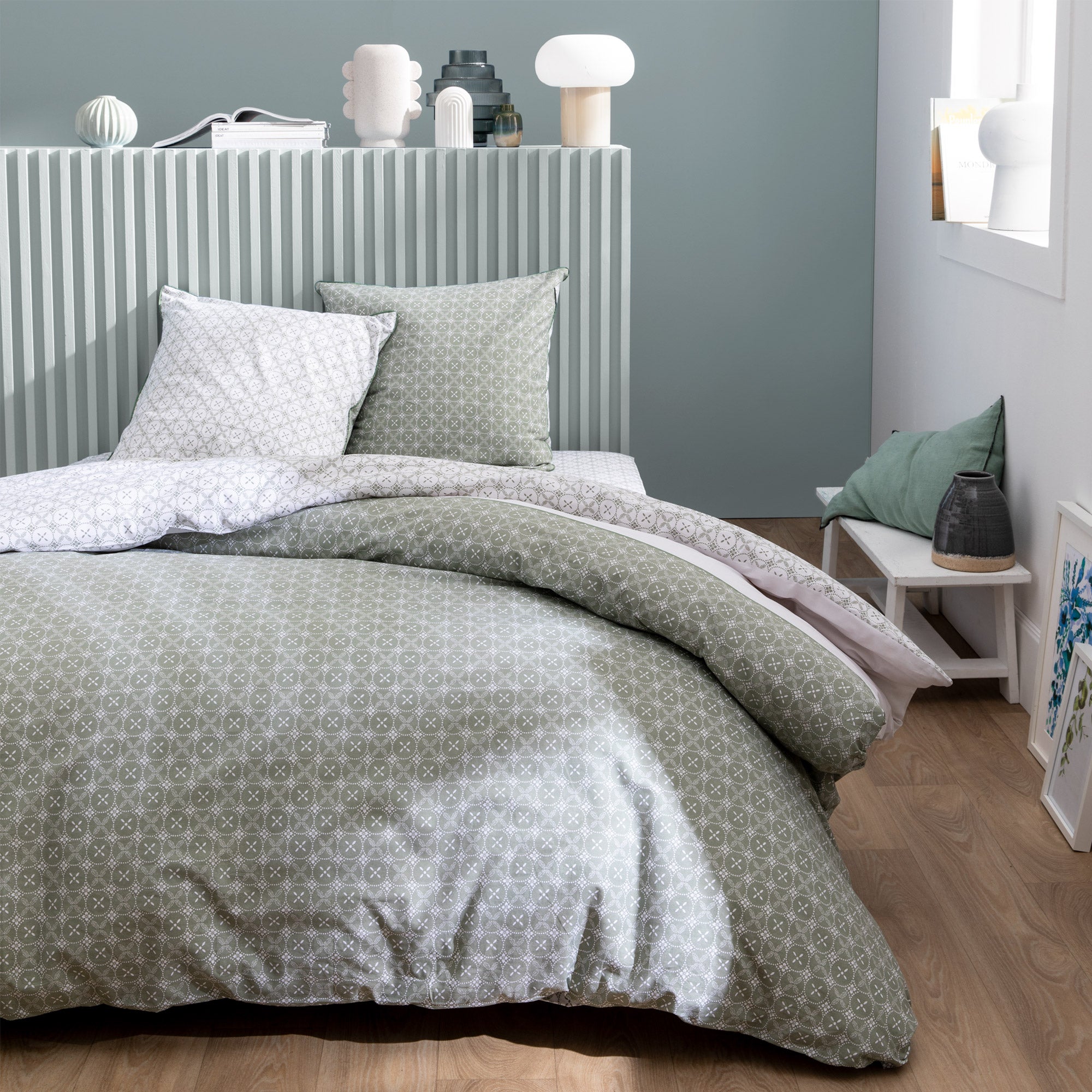 Beatrice Home Fashions Parure De Lit Imprimée En Microfibre, Douce