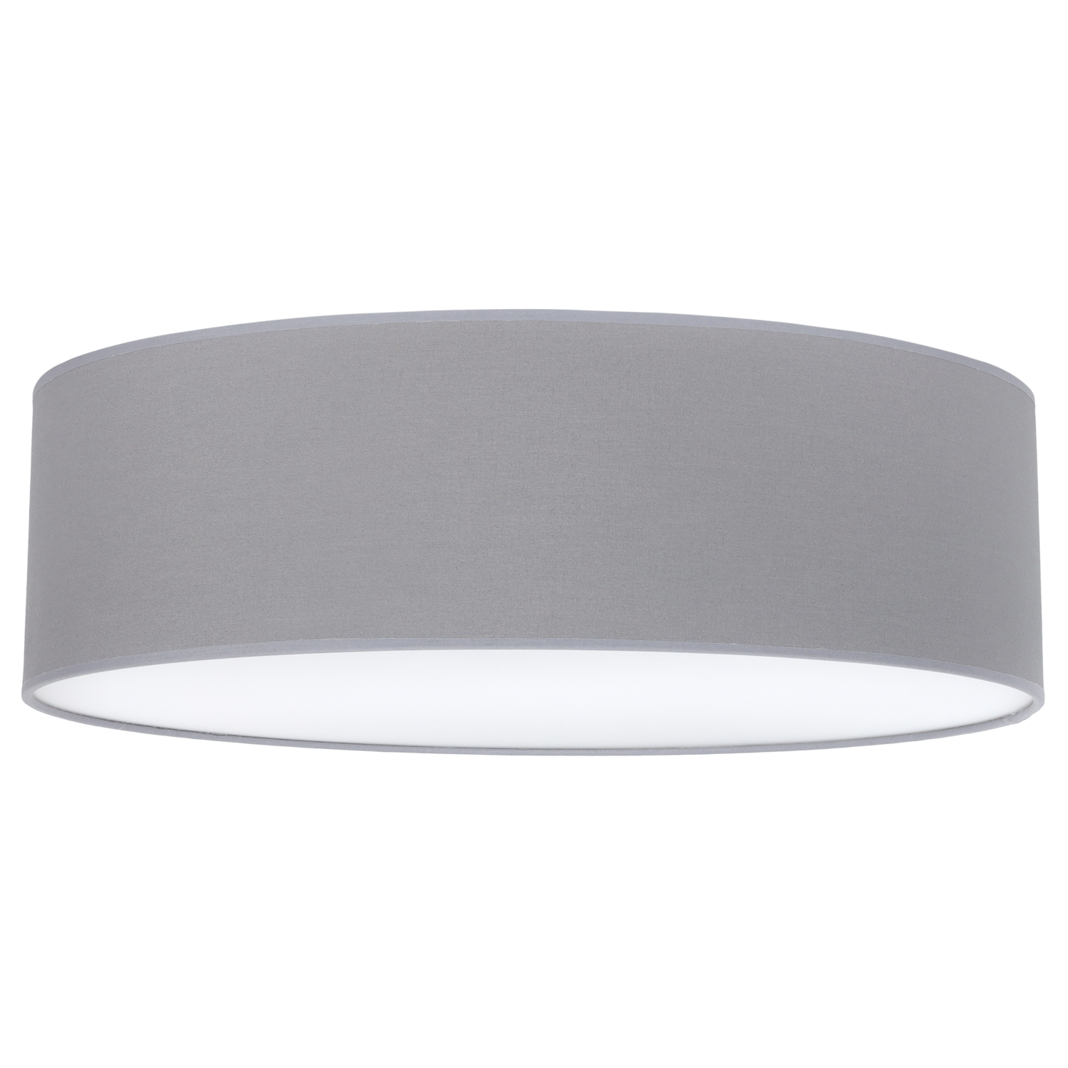 Lampa sufitowa wisząca Gaja classic 1xE27 abażur okrągły plexi 50cm szary Light Home LH
