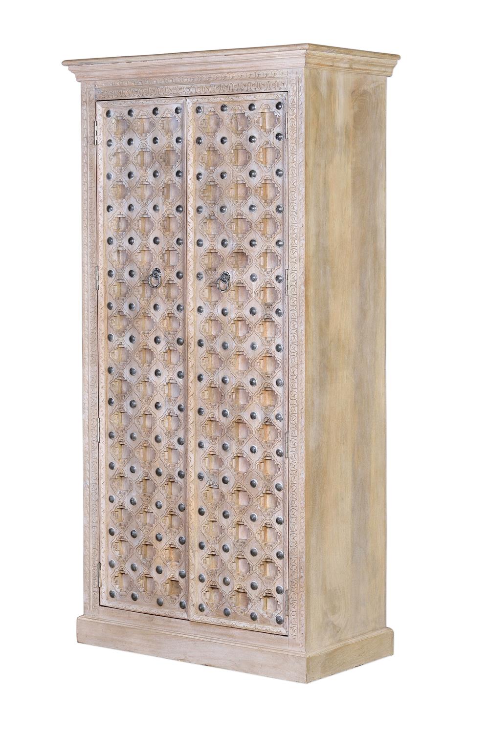 Armoire en bois de manguier wykończenie naturelle