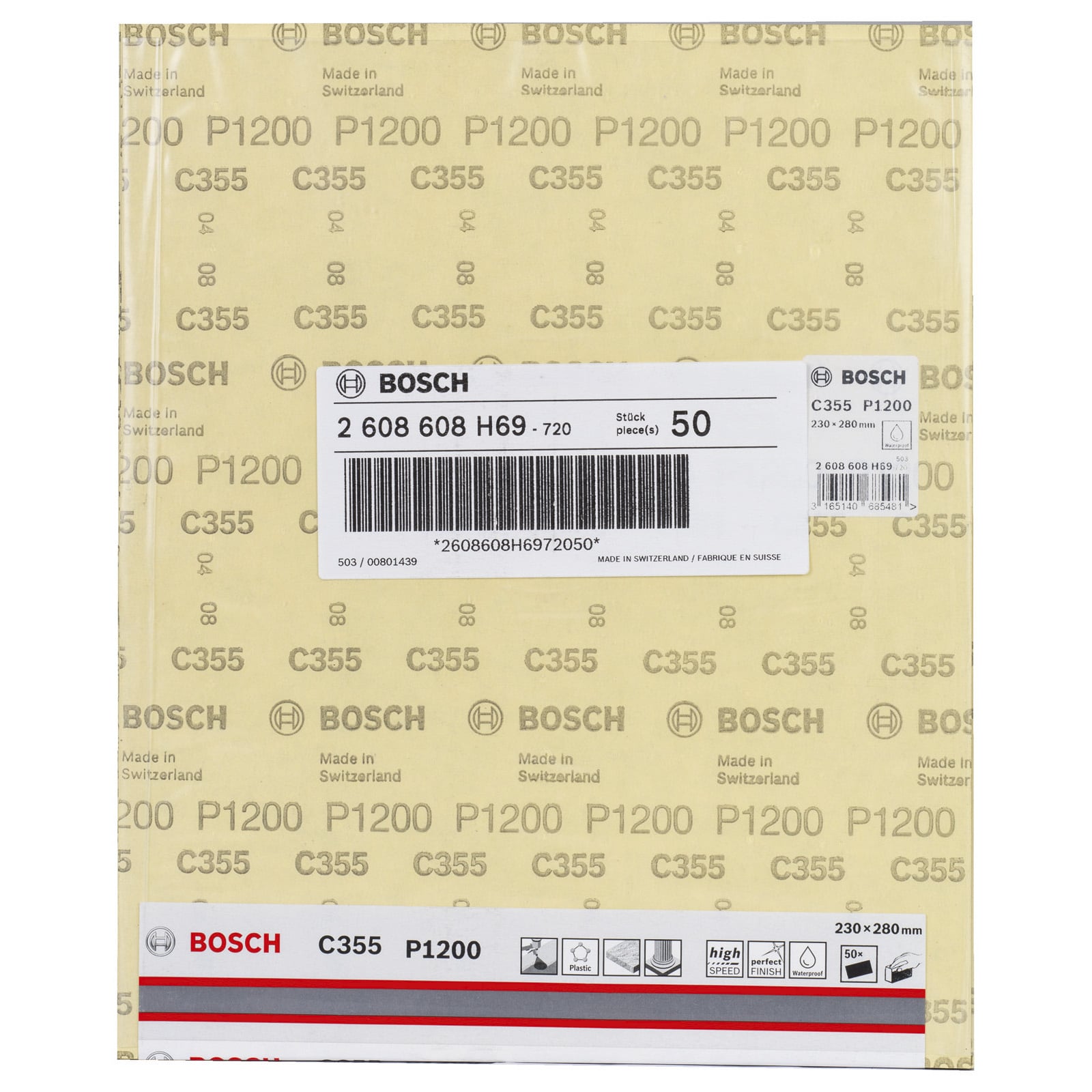 Bosch PRO C355 Rolka szlifierska 230x280 mm G1200 - 2608608H69 - 3