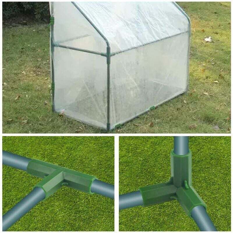 Lot de 20 connecteurs de cadre de jardinage pour serre de 11 mm - 3